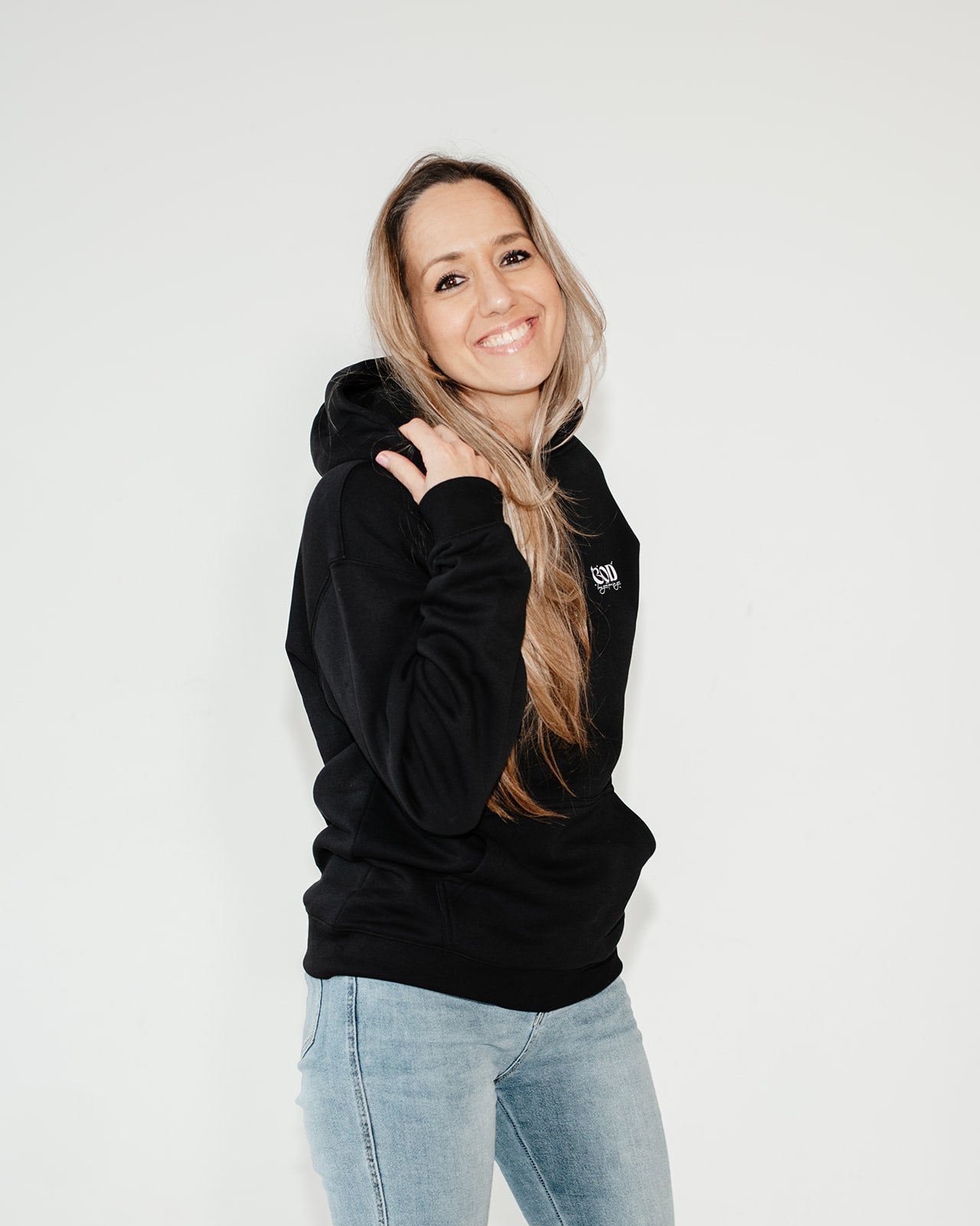 God Has Great Plans Unisex Oversized Hoodie Black