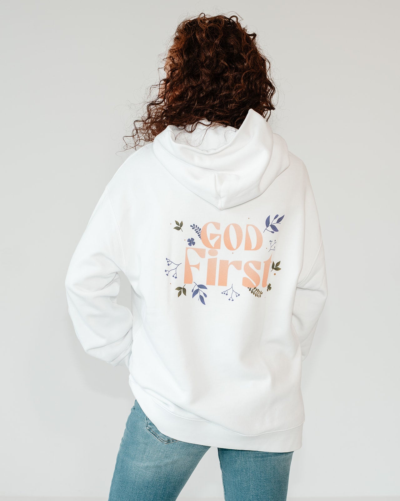 God First Unisex Oversized Hoodie