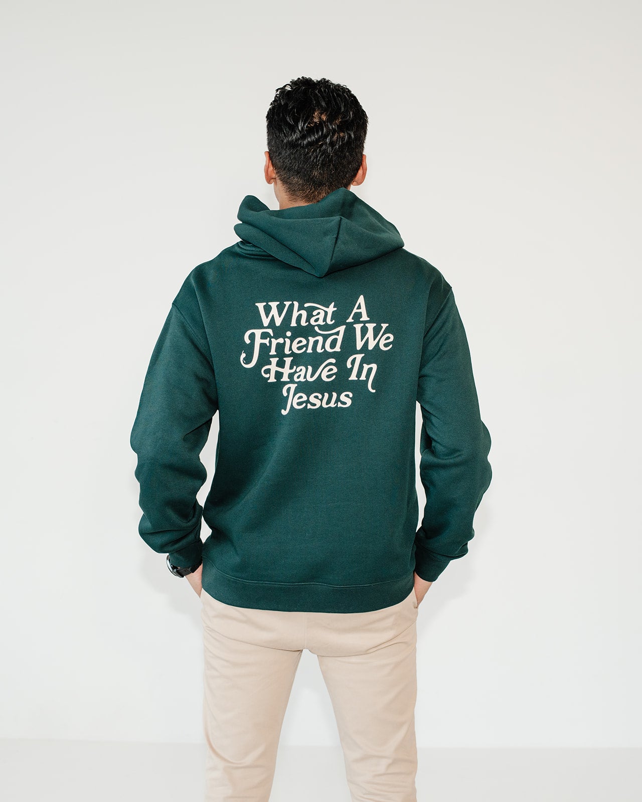 what a friend we have in jesus Unisex oversized hoodie Green