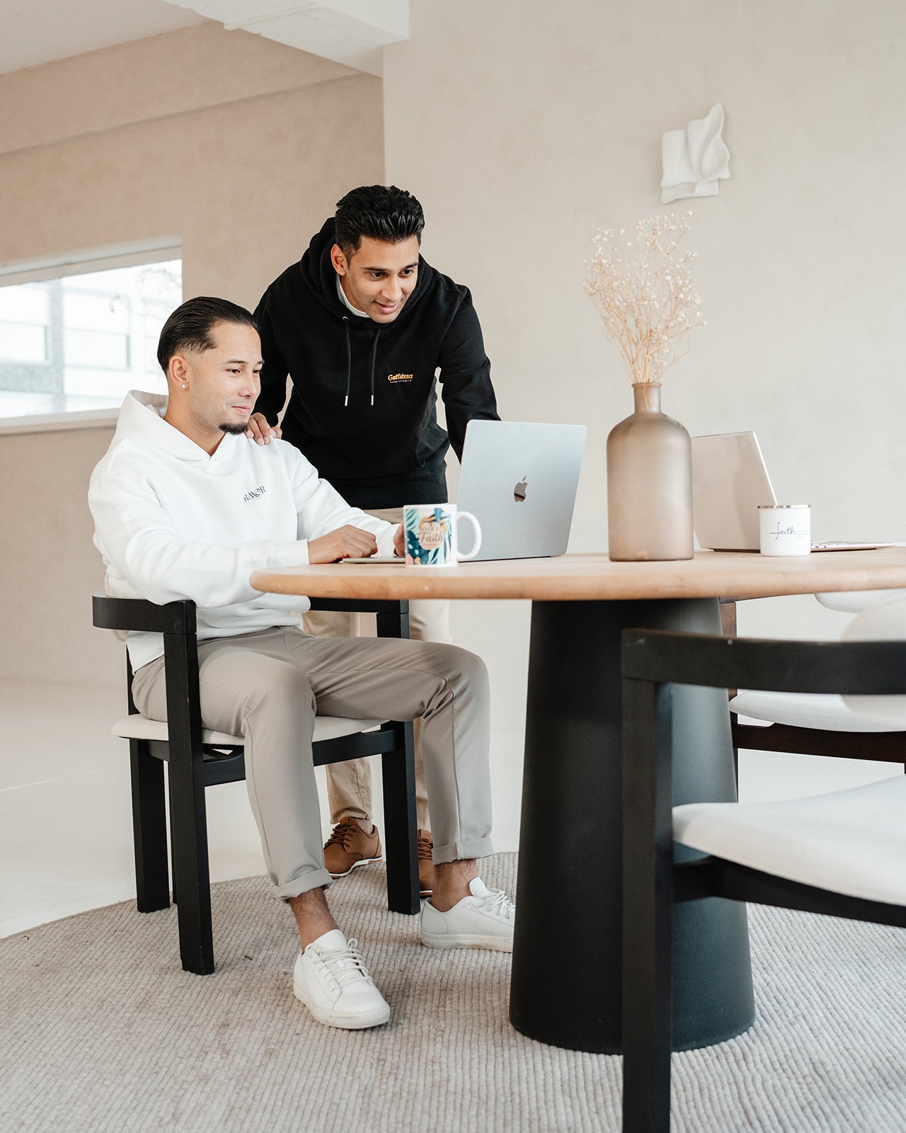 Godfidence Unisex Essential Eco Hoodie Black