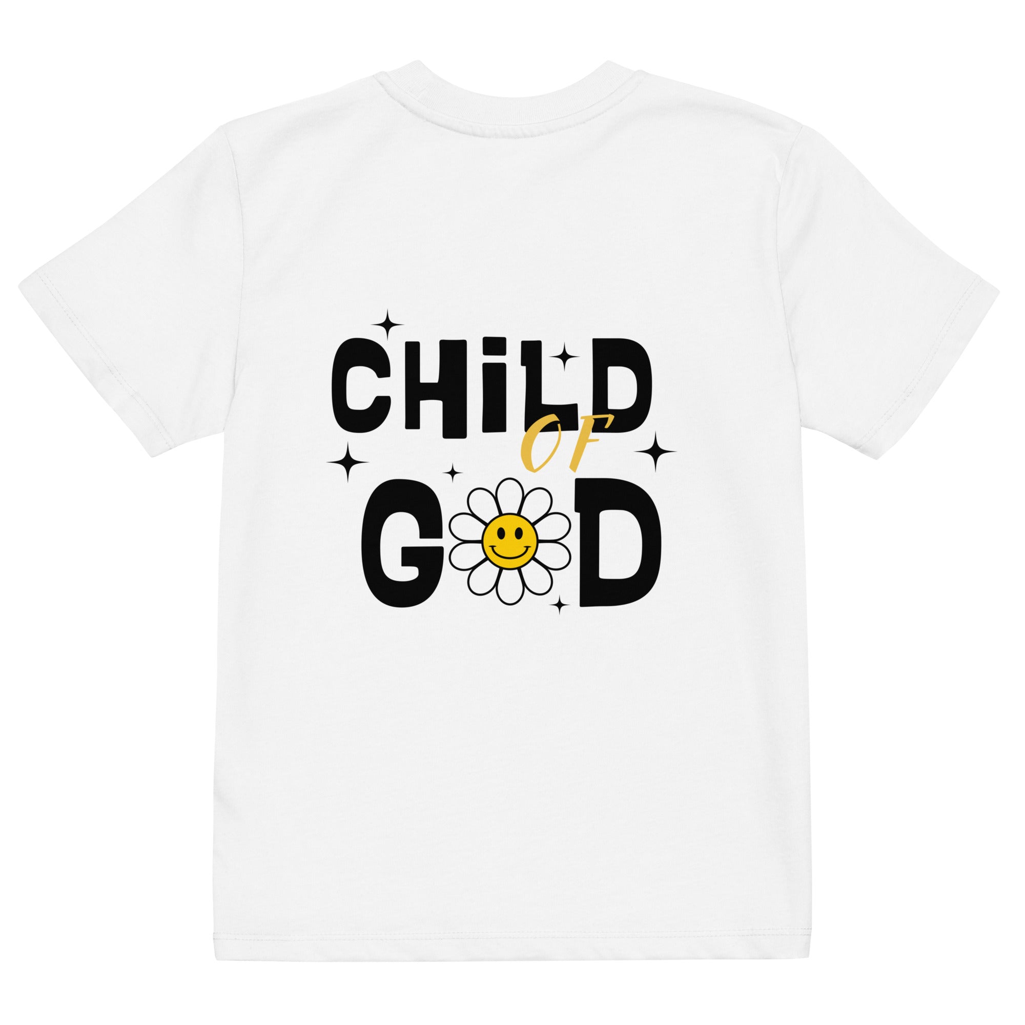 child of God organic cotton kids t-shirt white