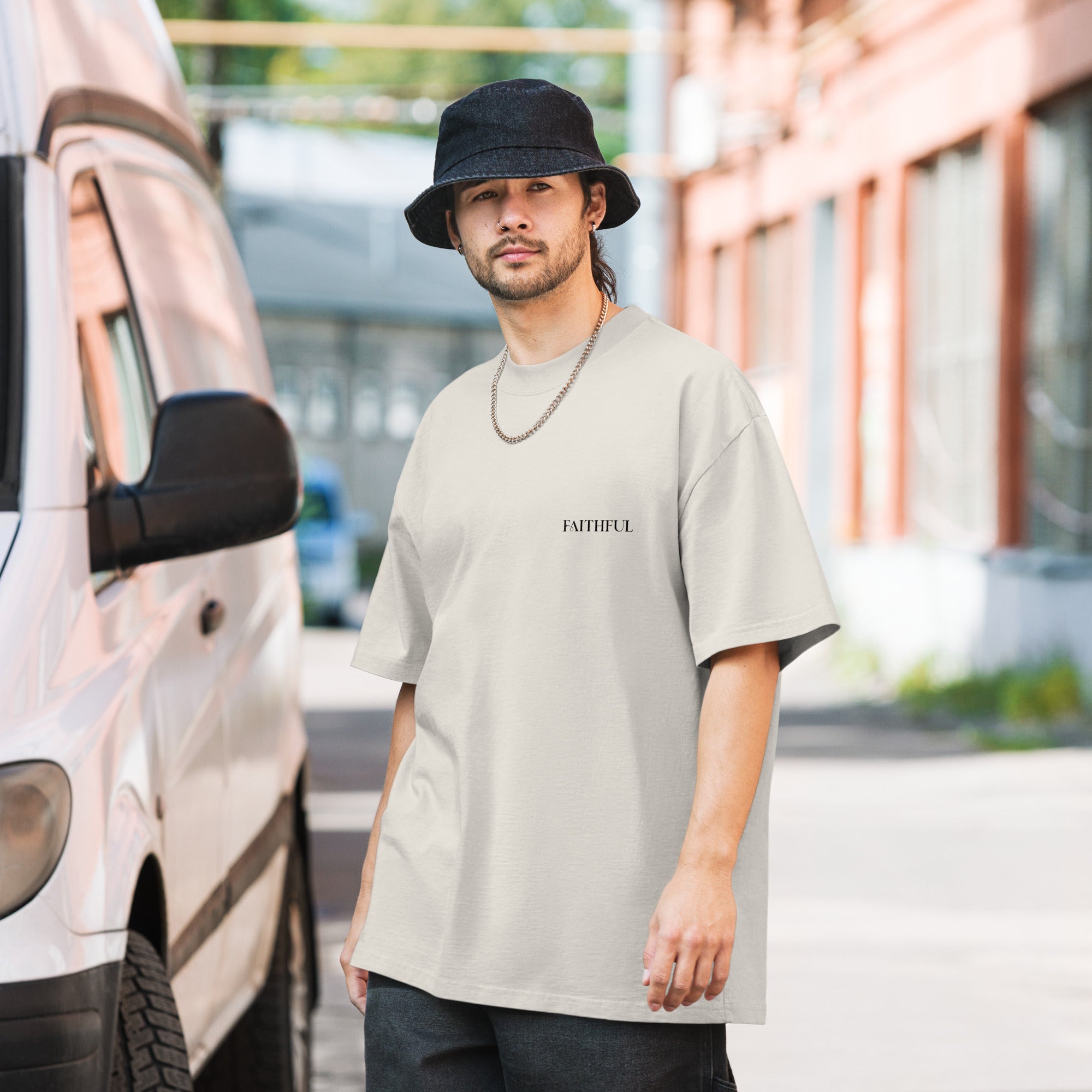 Faithful oversized faded t-shirt different colors