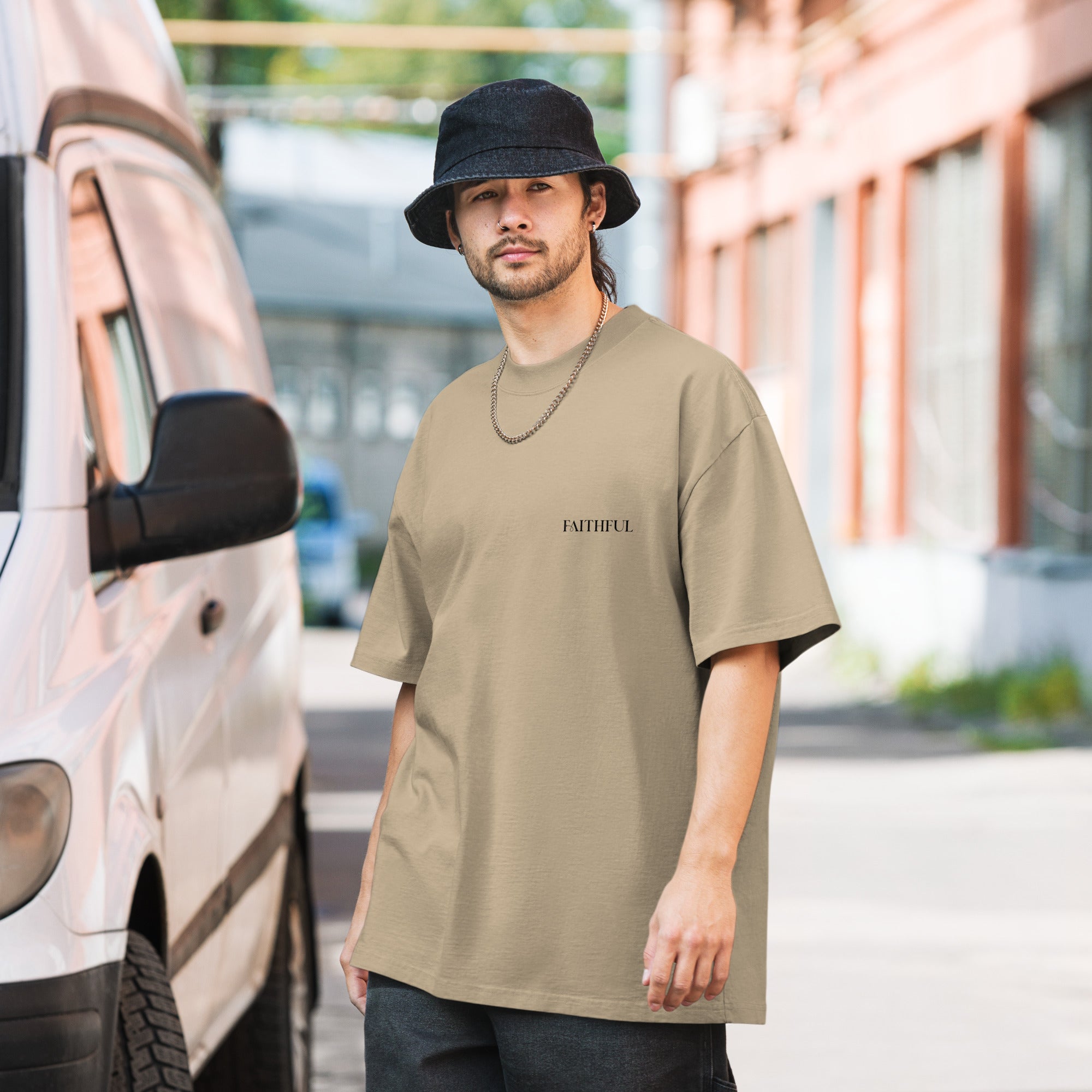 Faithful oversized faded t-shirt different colors