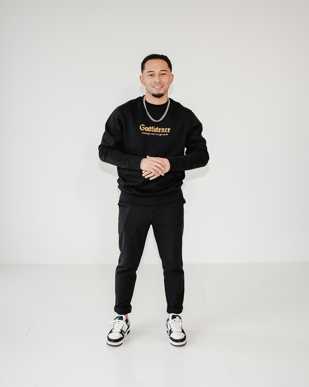 Godfidence Unisex eco sweatshirt Black