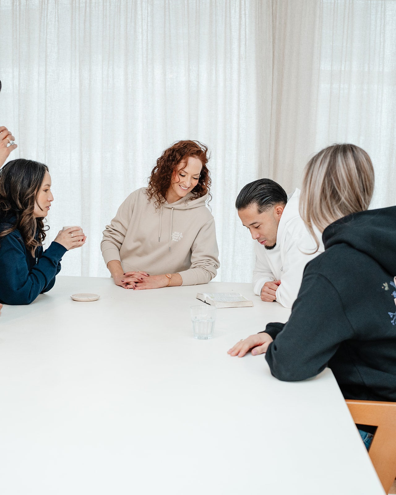 What a friend we have in Jesus Unisex Essential Eco Hoodie Desert Dust