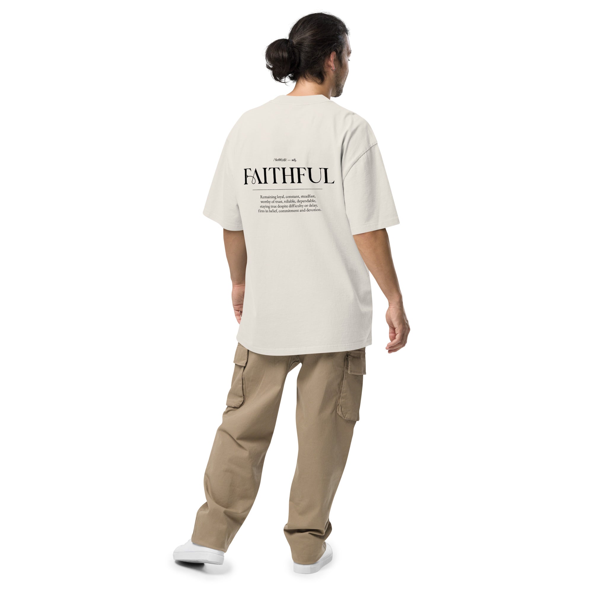 Faithful oversized faded t-shirt different colors