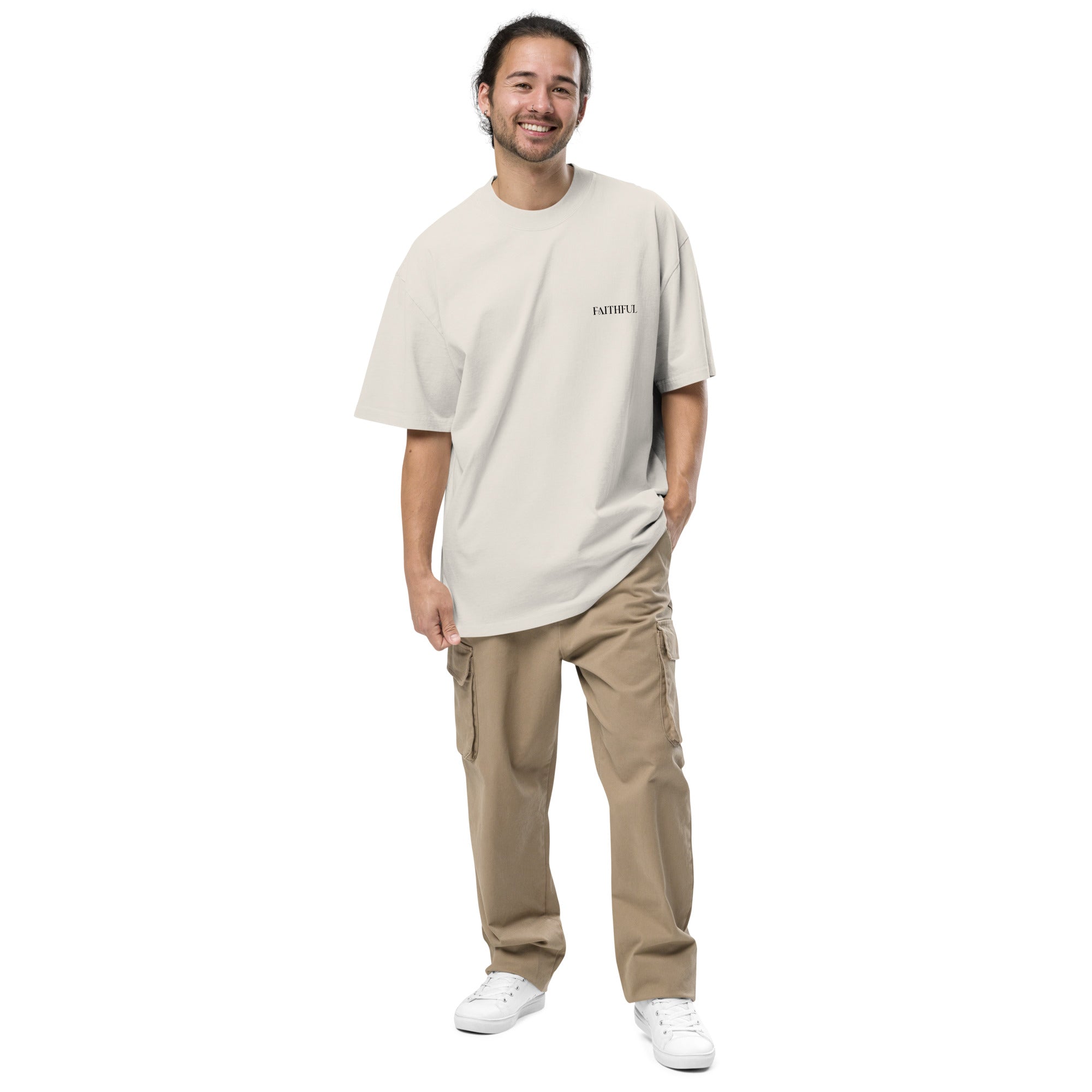 Faithful oversized faded t-shirt different colors