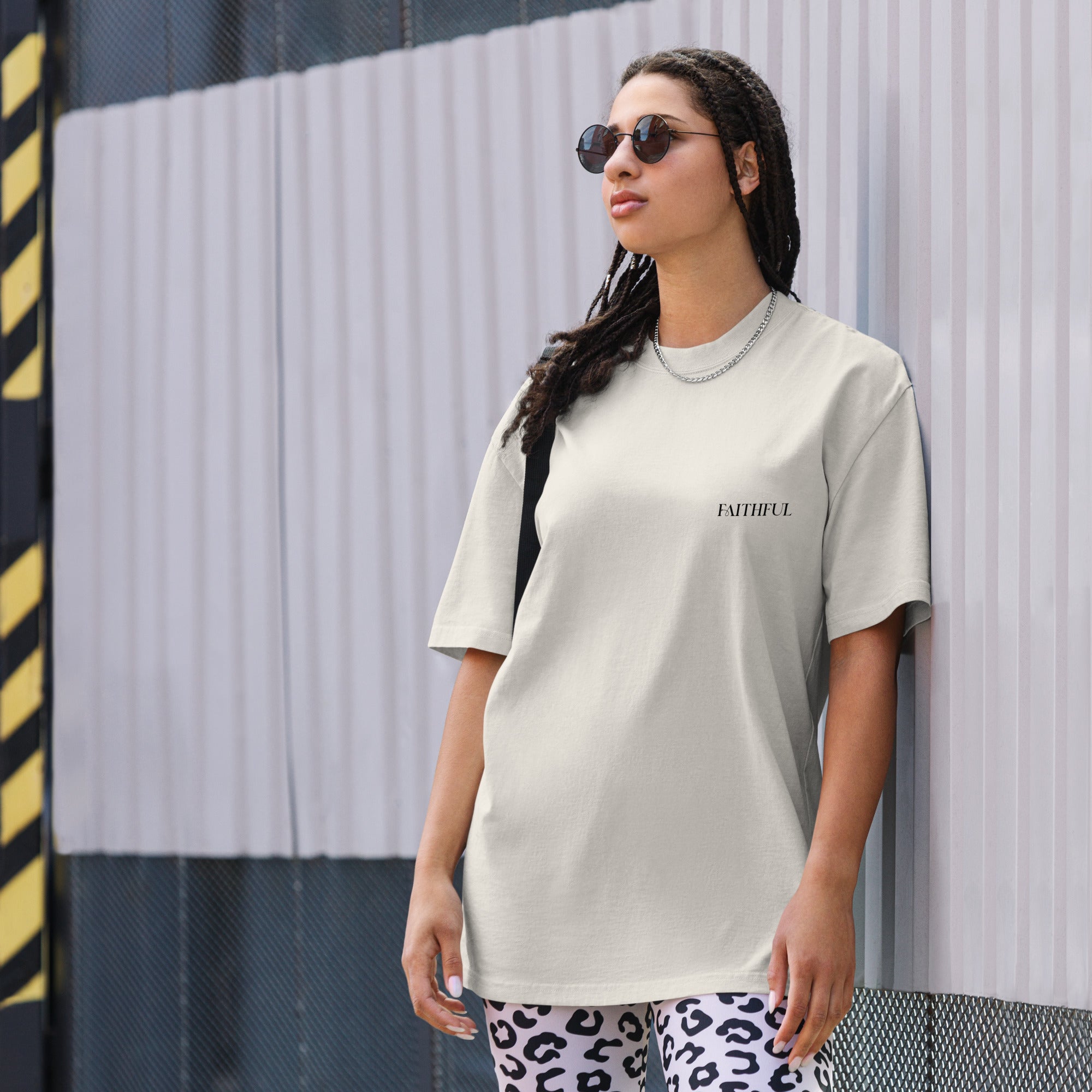 Faithful oversized faded t-shirt different colors