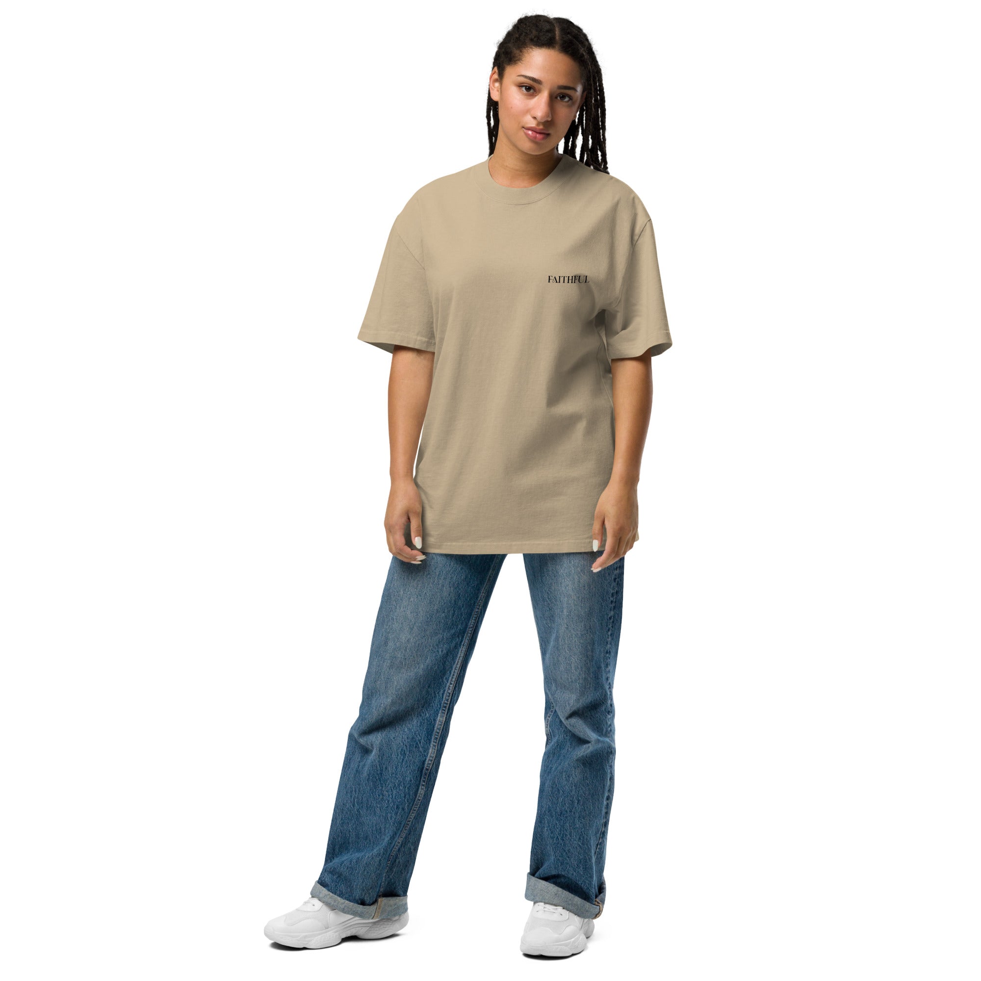 Faithful oversized faded t-shirt different colors