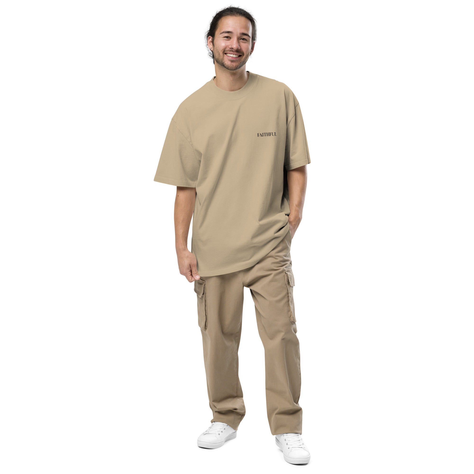 Faithful oversized faded t-shirt different colors
