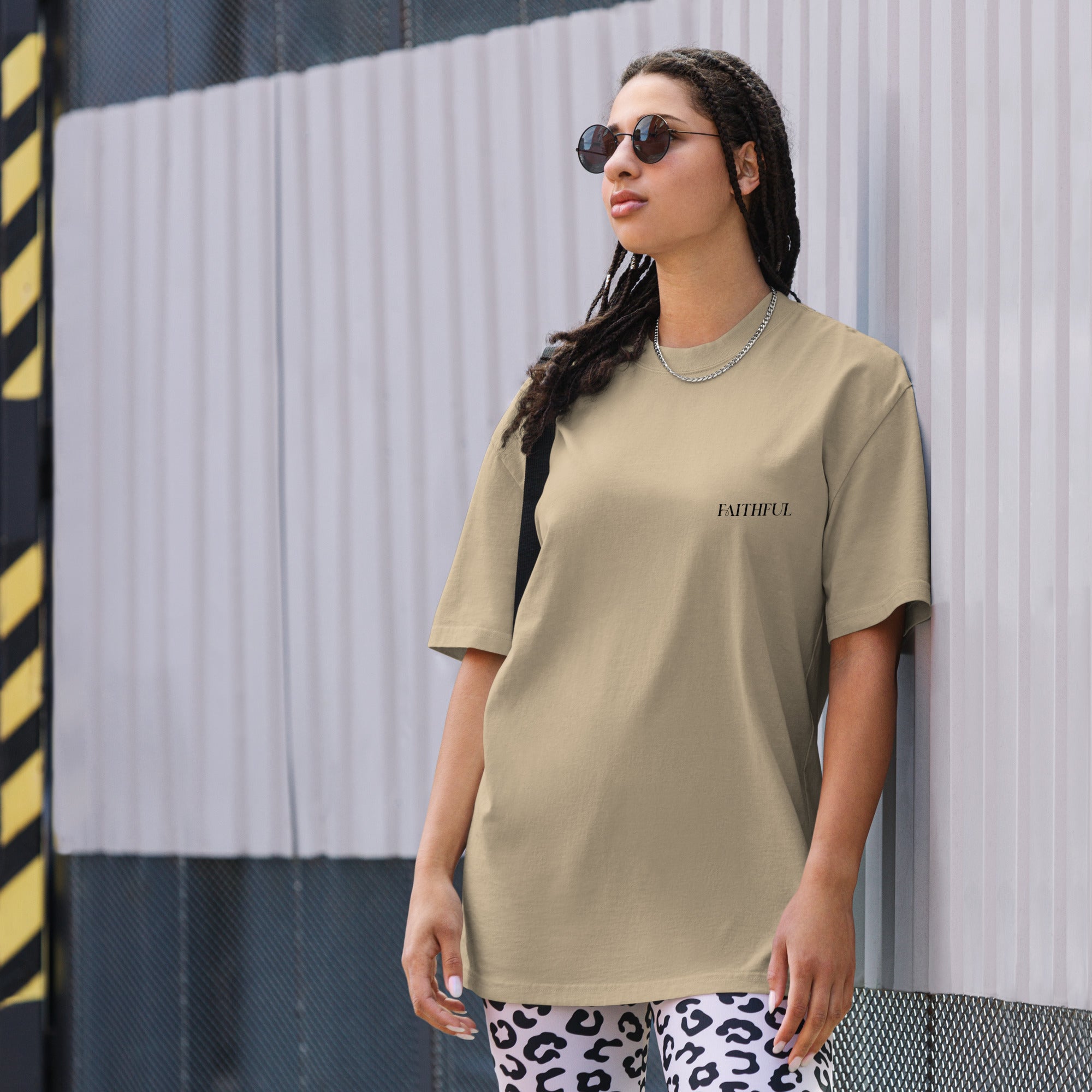 Faithful oversized faded t-shirt different colors