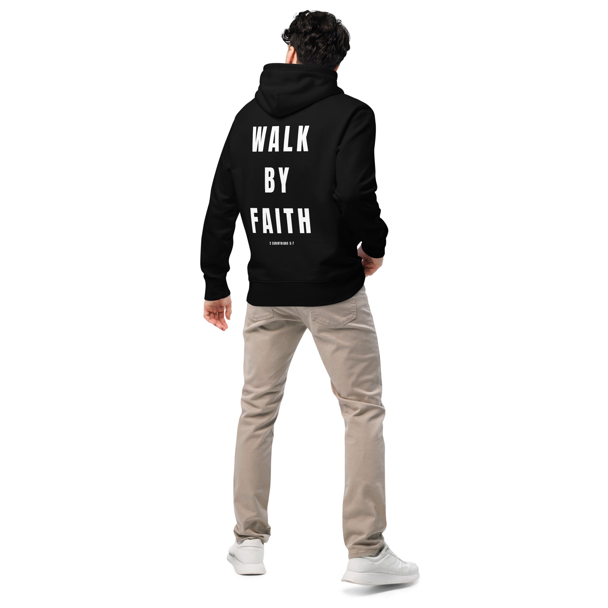 Walk by Faith unisex essential eco hoodie
