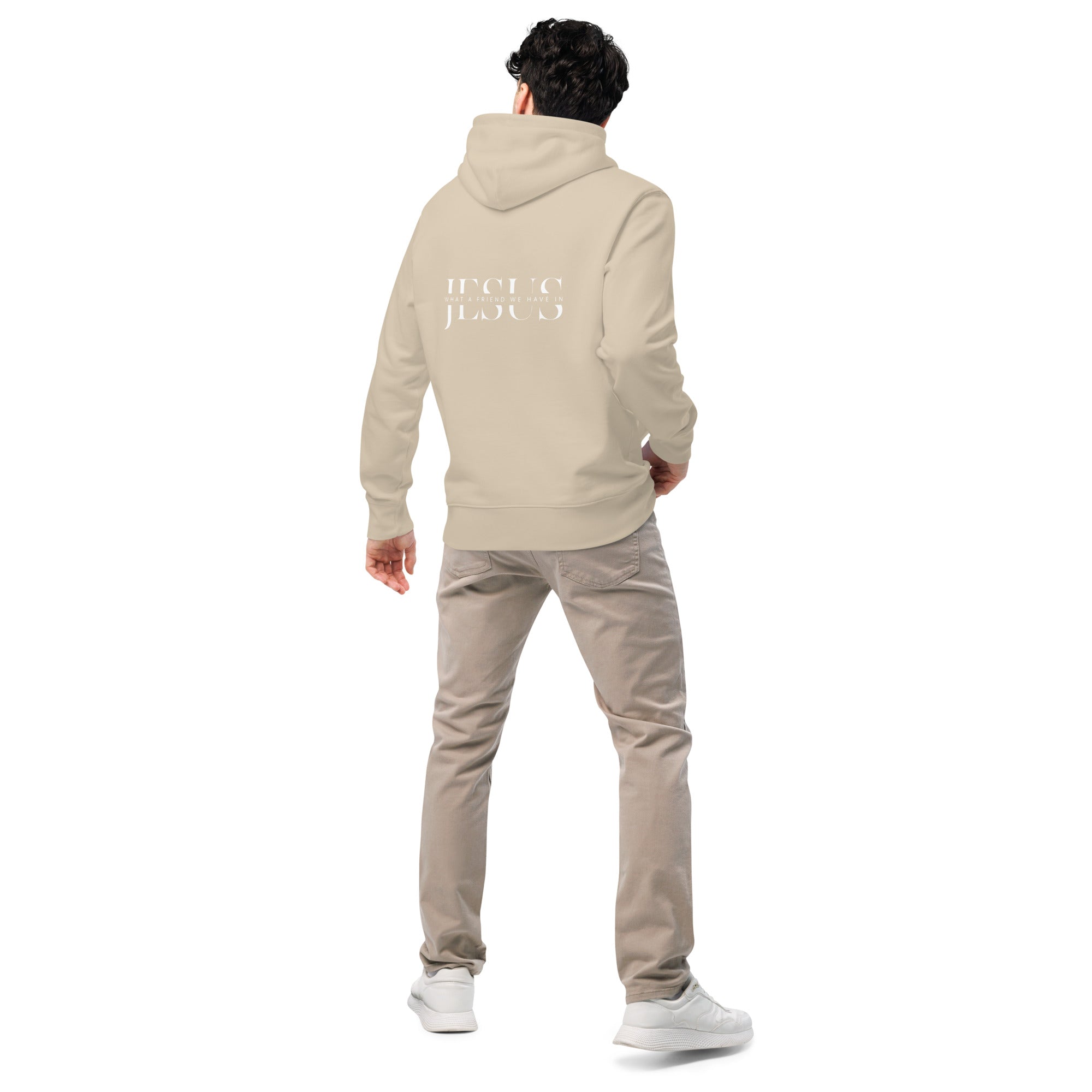 Jesus what a friend we have Unisex essential eco hoodie different colors
